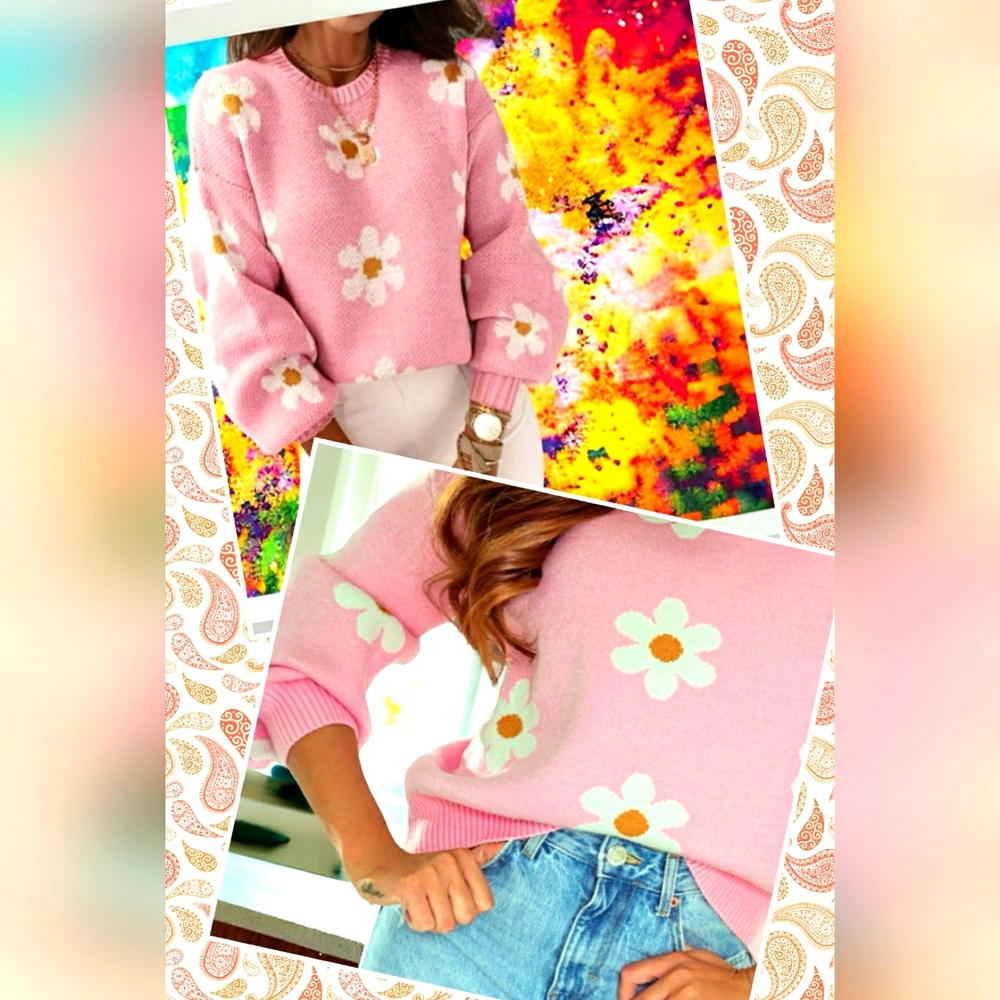 Boutique Daisy Sweater